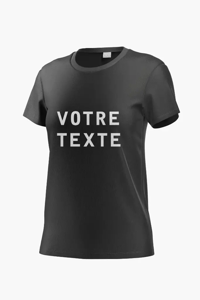 T-shirt Personnalisé par Flocage pour femme