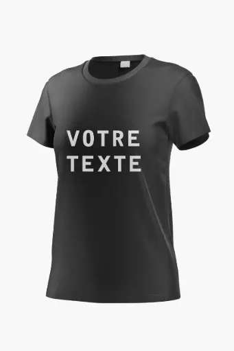 T-shirt Personnalisé par Flocage pour femme